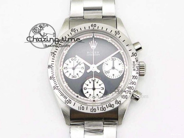 MiroTime 0312 TimelessDesign Daytona DIW Carbon Case and Bezel DIWF Edition White Green Dial on Grey Nylon Strap A 51